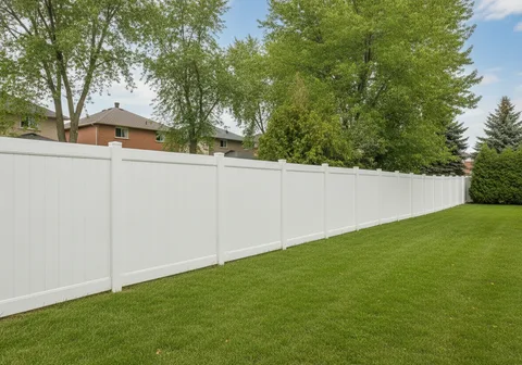 Vinyl & Aluminum Fence in Kitchener